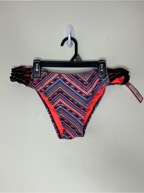 NWT Xhilaration tribal chevron hipster swim bottom XL